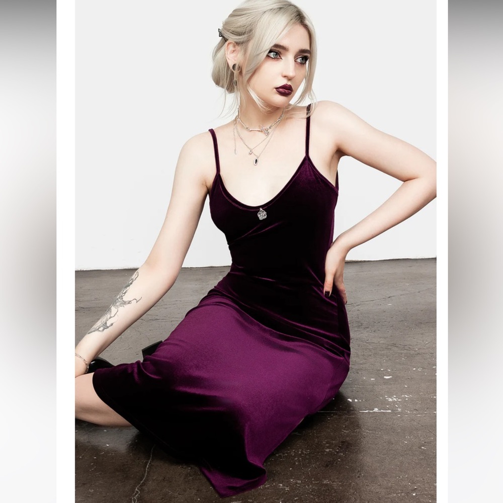 Disturbia Winona Midi Slip Dress size US 6